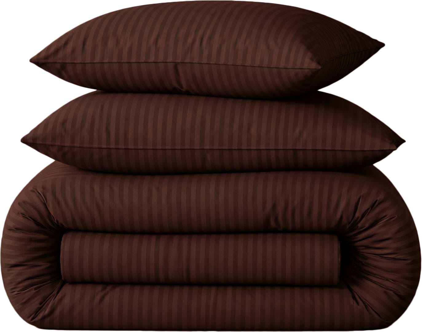 Комплект постільної білизни MirSon Ranforce Elite 17-0617 Stripe Brown 200х220см (2200008202248)